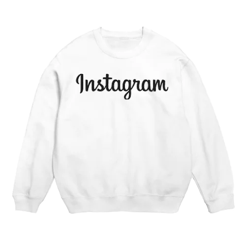 Instagram Crew Neck Sweatshirt