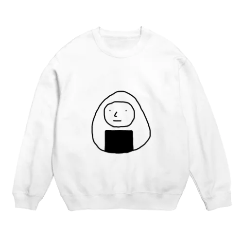 おにぎり Crew Neck Sweatshirt