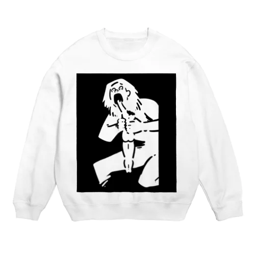 『我が子を食らうサトゥルヌス』（わがこをくらうサトゥルヌス、英語: Saturn Devouring His Son） Crew Neck Sweatshirt