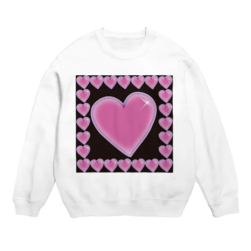 【沢山囲まれて】heart harem【逃げ場無し】 Crew Neck Sweatshirt