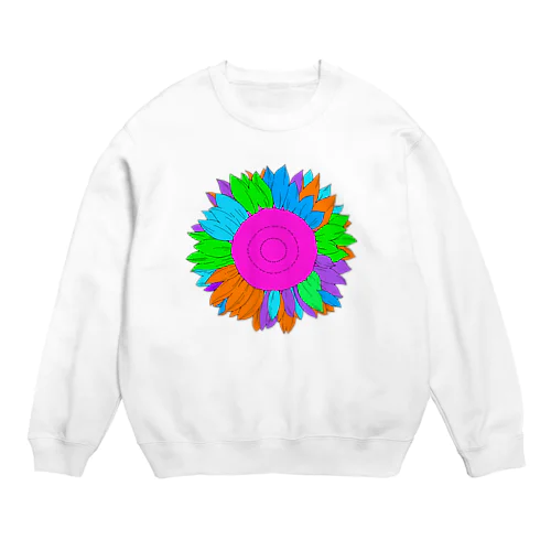 Hannah's sunflower  Crew Neck Sweatshirt