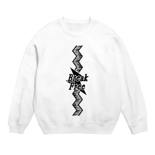 瑠愛breakfreeツアーグッズ Crew Neck Sweatshirt