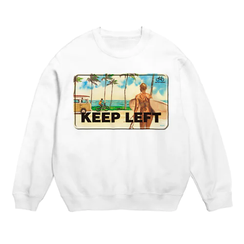 KEEP LEFT kumi-g Crew Neck Sweatshirt