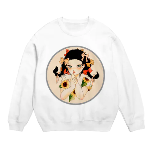 ひまわりちゃん Crew Neck Sweatshirt