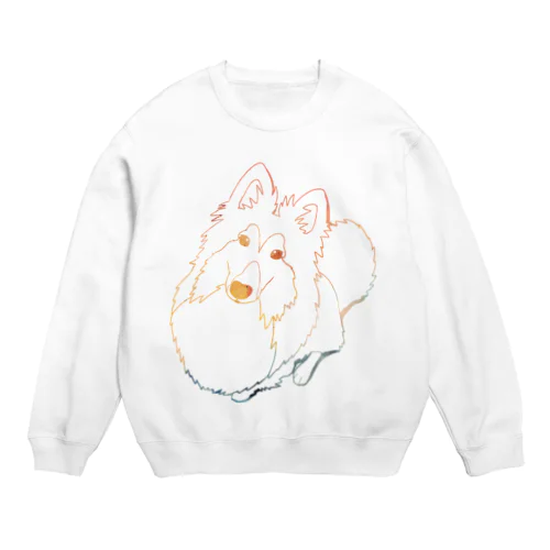 【サンプル】オーダーうちの子グッズ Crew Neck Sweatshirt