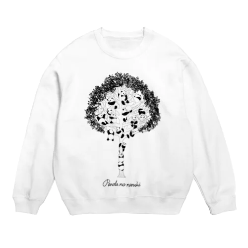 パンダのなる木 Crew Neck Sweatshirt