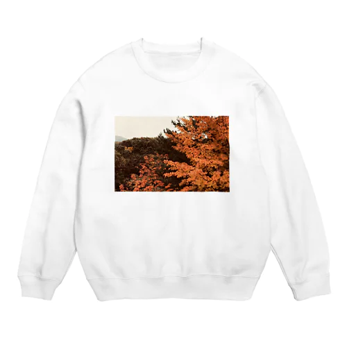 秋の色づき Crew Neck Sweatshirt