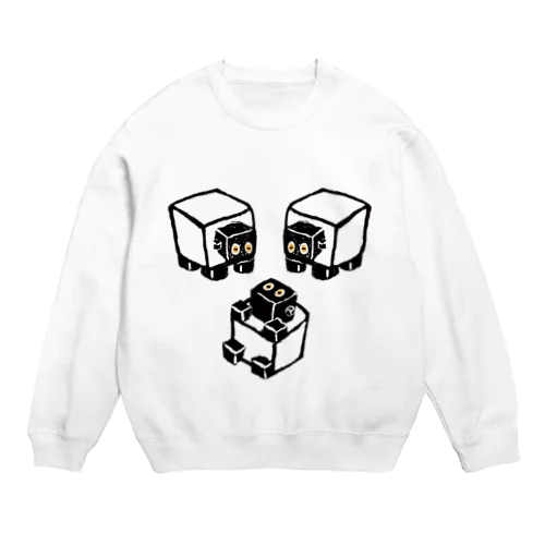 何してるの？ Crew Neck Sweatshirt