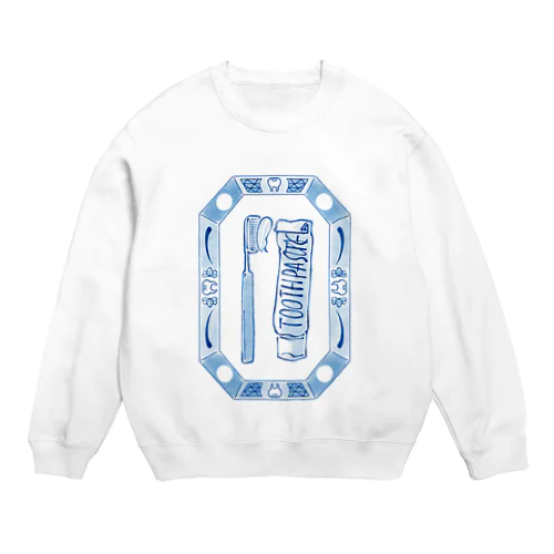 歯刷子 Crew Neck Sweatshirt