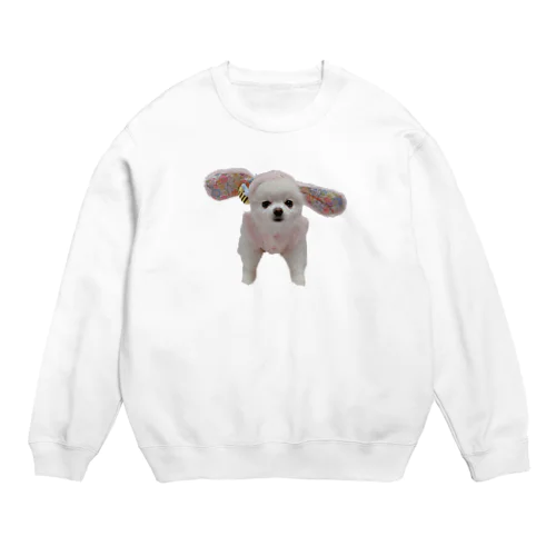 おいぬ3さいのおたんじょうび Crew Neck Sweatshirt