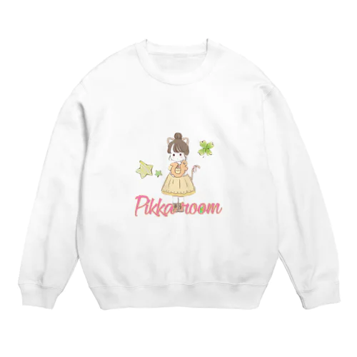 ぴぴちゃんシリーズ Crew Neck Sweatshirt