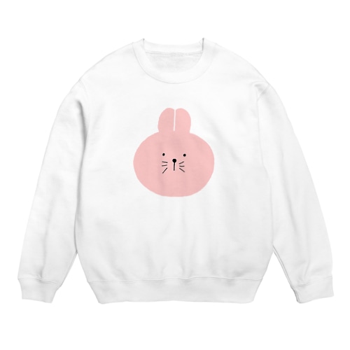 うさぎさん Crew Neck Sweatshirt