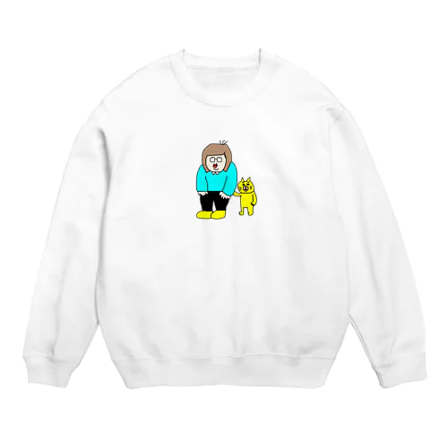 なかよしこよし Crew Neck Sweatshirt