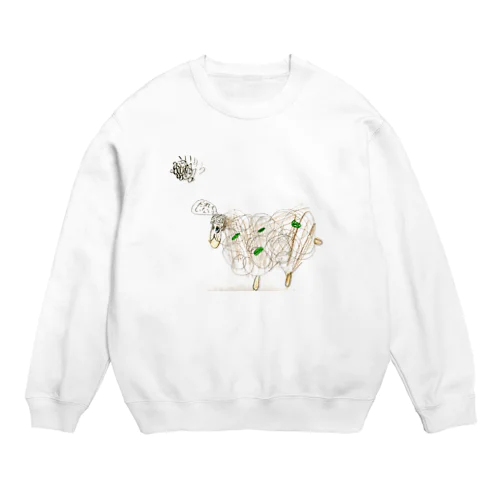 さみしいヒツジ Crew Neck Sweatshirt