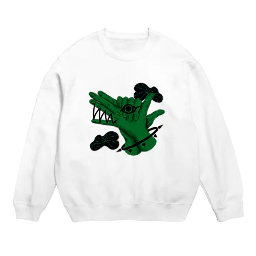 犬手 Crew Neck Sweatshirt