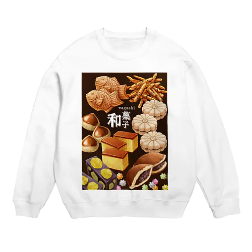  和菓子 Crew Neck Sweatshirt