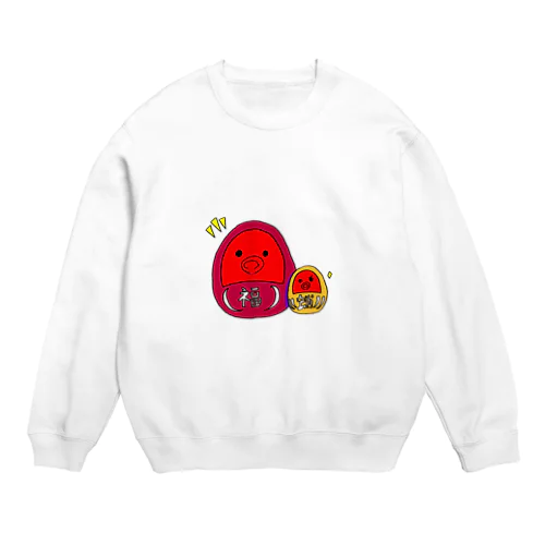 タコダルマ Crew Neck Sweatshirt