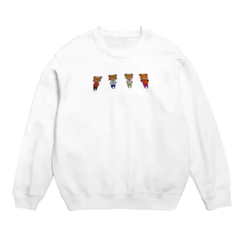 くまちゃん Crew Neck Sweatshirt