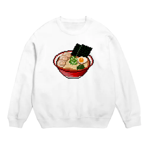 ラーメン【ドット】 Crew Neck Sweatshirt