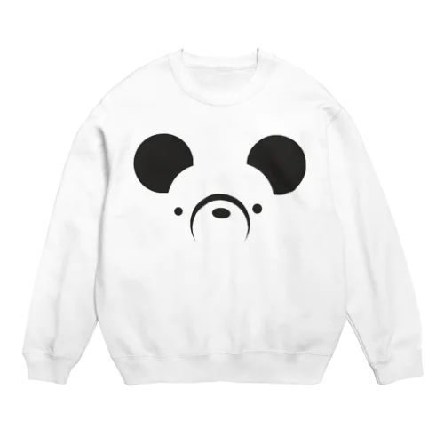 くまママ Crew Neck Sweatshirt