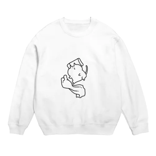 ねけまるちゃん　虚無 Crew Neck Sweatshirt