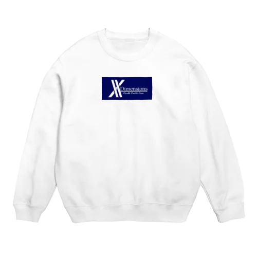 logobar_blue Crew Neck Sweatshirt