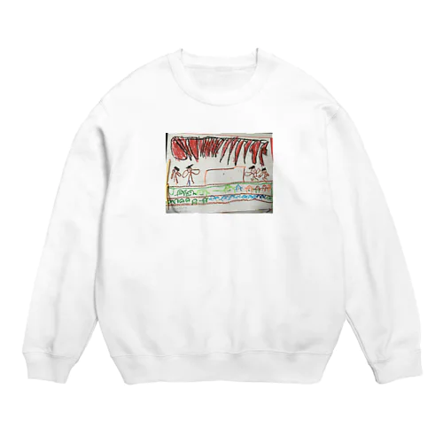 発表会（秀斗のお絵描き） Crew Neck Sweatshirt