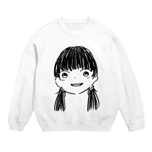 ⚠️限定色 黒髪Girl Crew Neck Sweatshirt