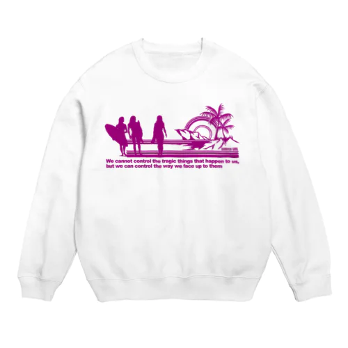 SURFER GIRL Crew Neck Sweatshirt