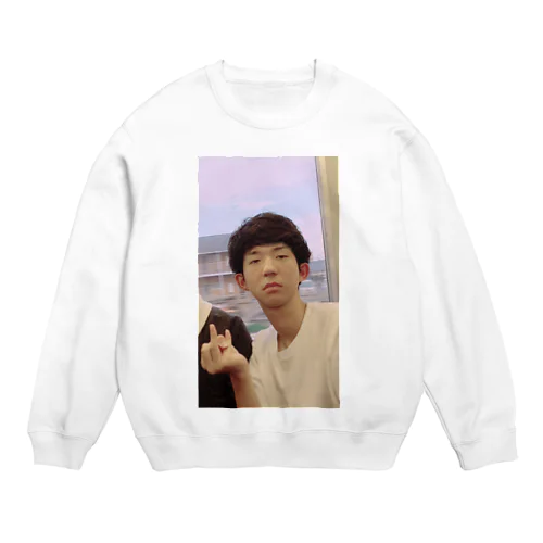 もろはしとしひと Crew Neck Sweatshirt