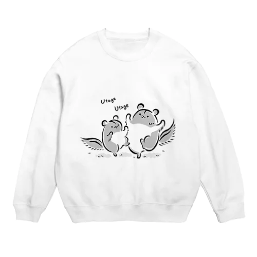 ももんがもん(墨)~宴の舞~ Crew Neck Sweatshirt