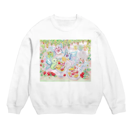 フェアリーペンギンとフルーツウォーター！ Crew Neck Sweatshirt