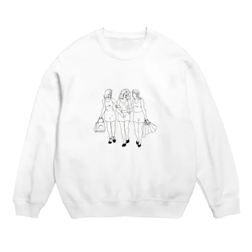 las chicas Crew Neck Sweatshirt