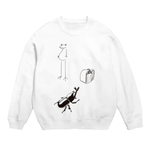 わくわくなつ休みシリーズ Crew Neck Sweatshirt