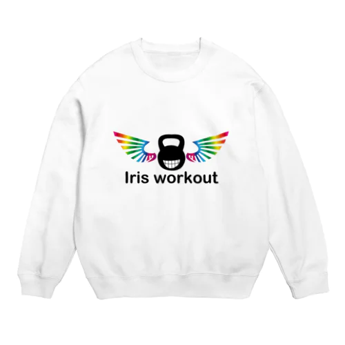 Iris workout 公式 Crew Neck Sweatshirt