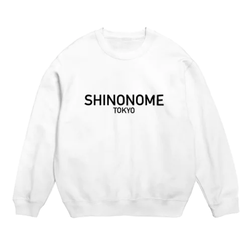 SHINONOMEロゴグッズ Crew Neck Sweatshirt