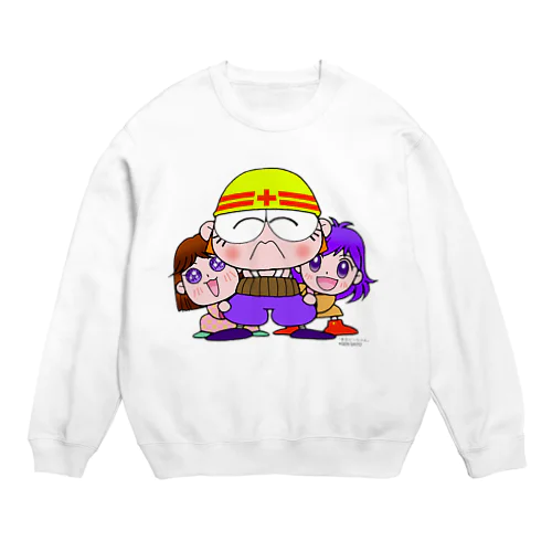 青空ピーちゃん Crew Neck Sweatshirt