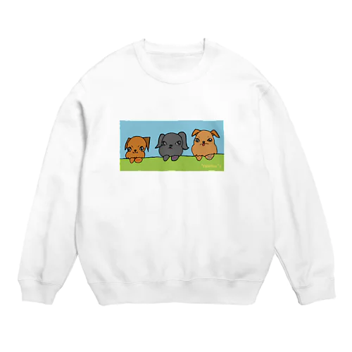 *ranenou*goods(ｸﾞﾘﾌｫﾝs) Crew Neck Sweatshirt