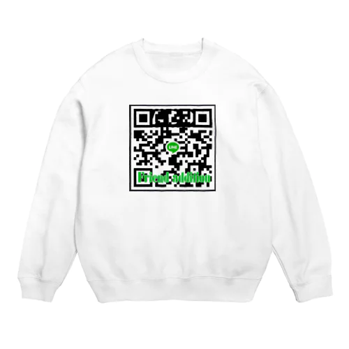 LINEで友達が欲しい君 Crew Neck Sweatshirt