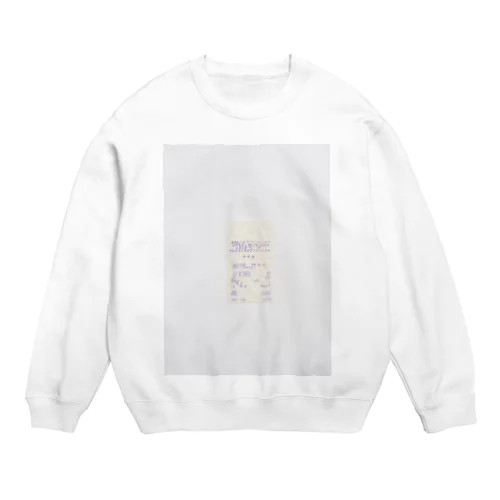 Receipt_002 Crew Neck Sweatshirt