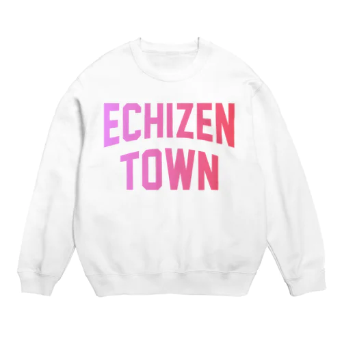 越前町 ECHIZEN TOWN Crew Neck Sweatshirt