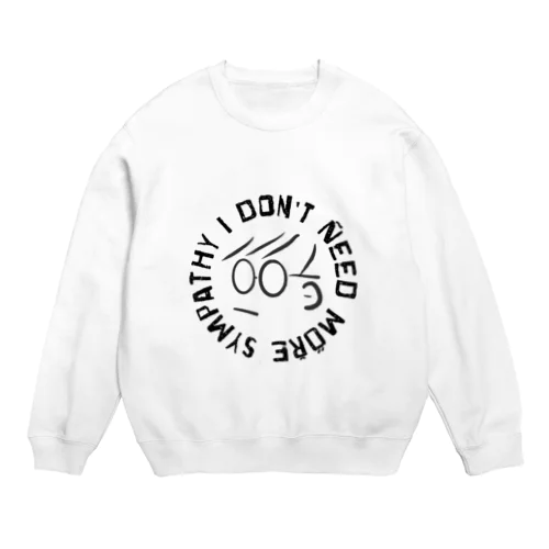 めがねクン Crew Neck Sweatshirt