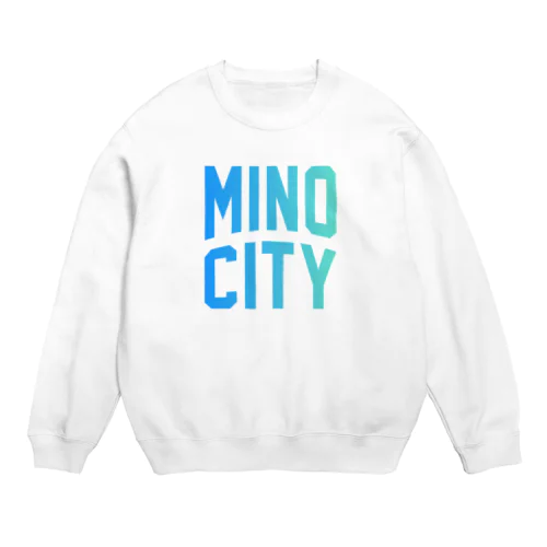美濃市 MINO CITY Crew Neck Sweatshirt