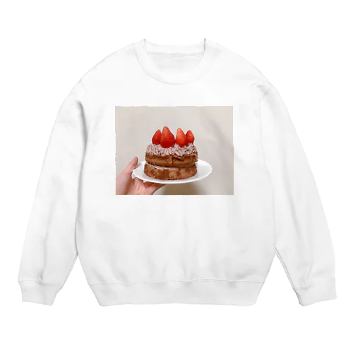 何でもない日のケーキ Crew Neck Sweatshirt