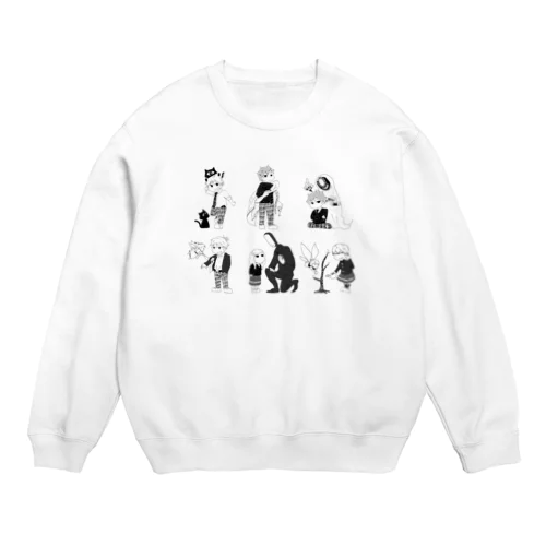 某K地区研究会 Crew Neck Sweatshirt