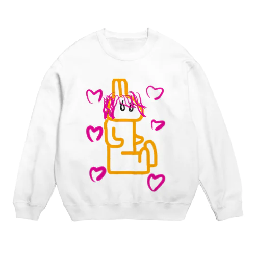 かわいい Crew Neck Sweatshirt