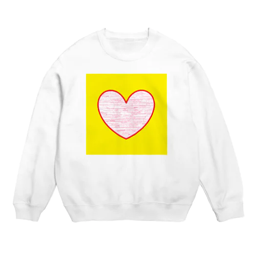 ハートでHello ★ Crew Neck Sweatshirt