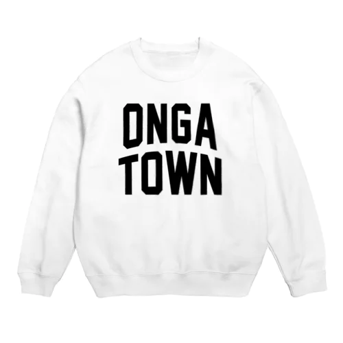 遠賀町 ONGA TOWN Crew Neck Sweatshirt