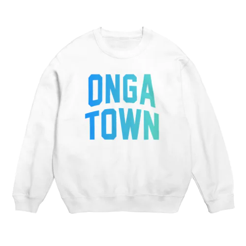 遠賀町 ONGA TOWN Crew Neck Sweatshirt