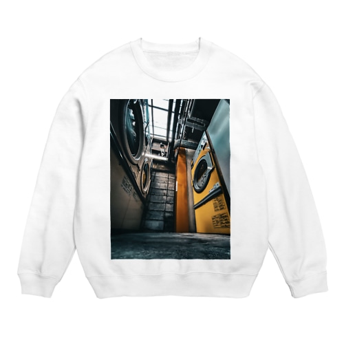 裏路地の洗濯機 Crew Neck Sweatshirt
